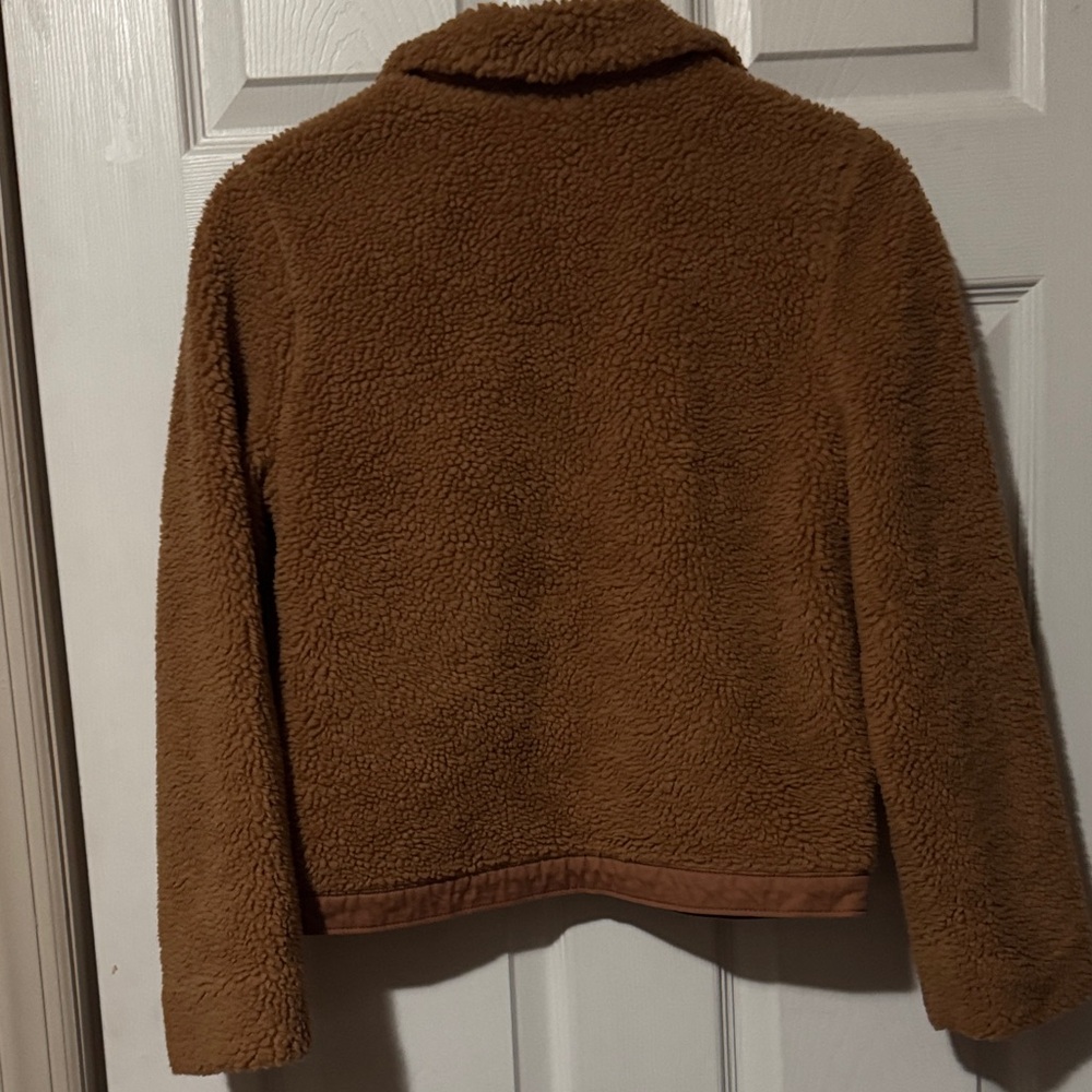 GAP Warm Brown Fleece Jacket - Picture 3 of 3